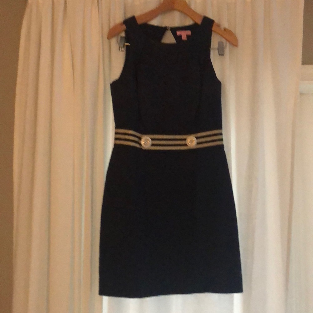 Lilly Pulitzer Navy Shift Dress